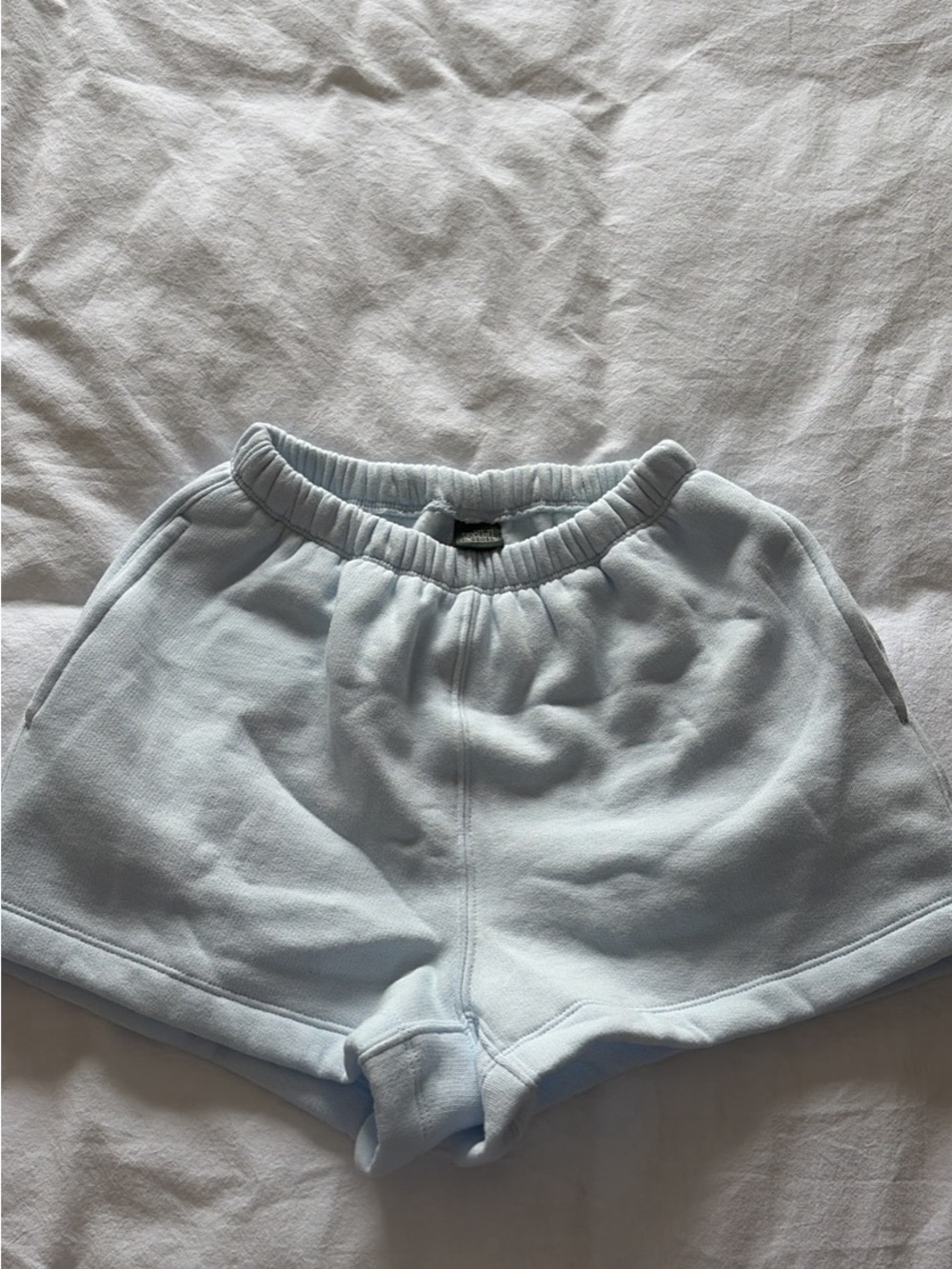 wild fable Light Blue Elastic Waist Athletic Shorts